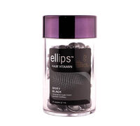 Капсулы для сияния темных волос Ellips Pro Keratin Complex Silky Black