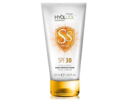 Safe Sun SPF 30 50 мл солнцезащитный крем для лица Hyalual