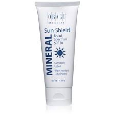 Солнцезащитный лосьон широкого спектра защиты SPF 50 на минеральной основе водоотталкивающий